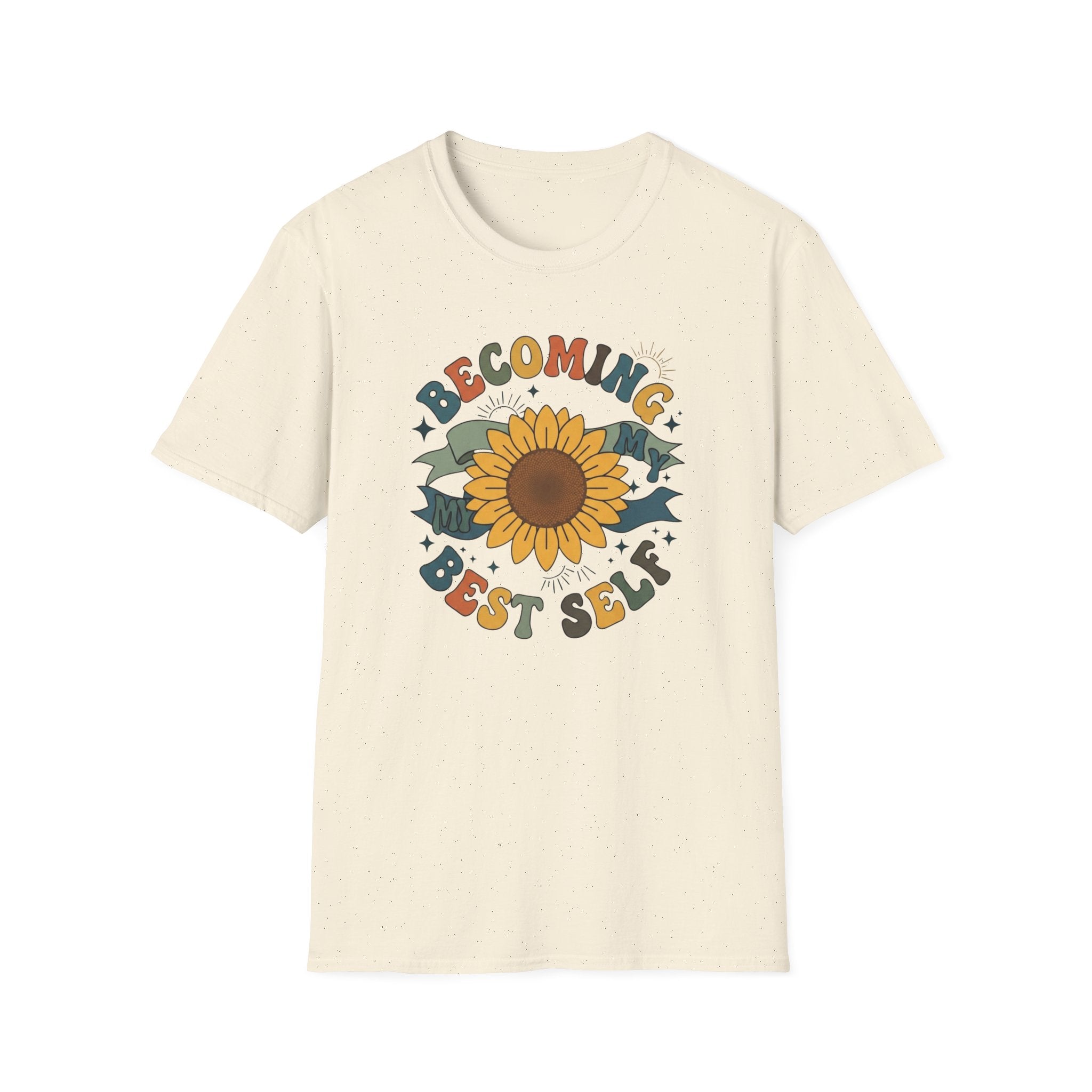 Becoming My Best Self T-Shirt — Sunflower (67)
