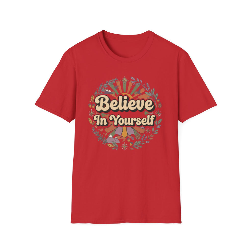 Believe In Yourself T-Shirt — Acorn Leaves (79)
