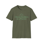 Choose Kindness As a Practice T-Shirt — Rising Sun (16)