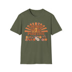 Choose To Be Positive T-Shirt — Sun & Flowers (110)
