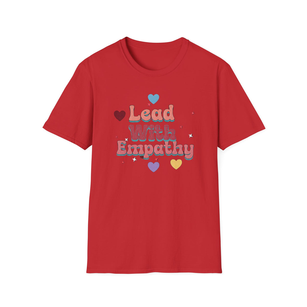 Lead With Empathy T-Shirt — Heart (149)