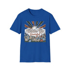 Wake Up Grateful T-Shirt — Birds Sun Mountain (86)