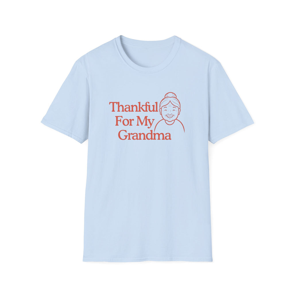 Thankful For My Grandma T-Shirt — Grandma (158)