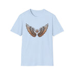 Silver Orange Wings T-Shirt — Wings (102)