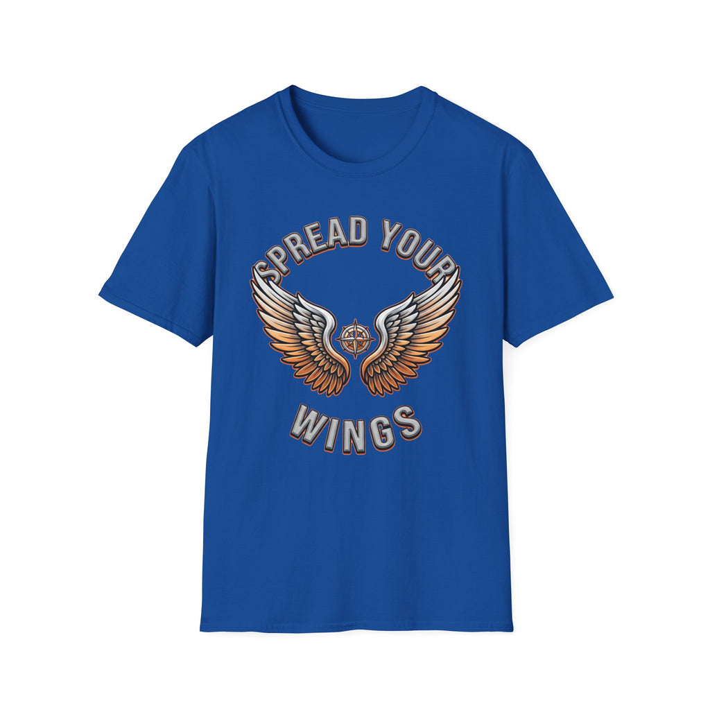 Spread Your Wings T-Shirt — Wings Orange (70)