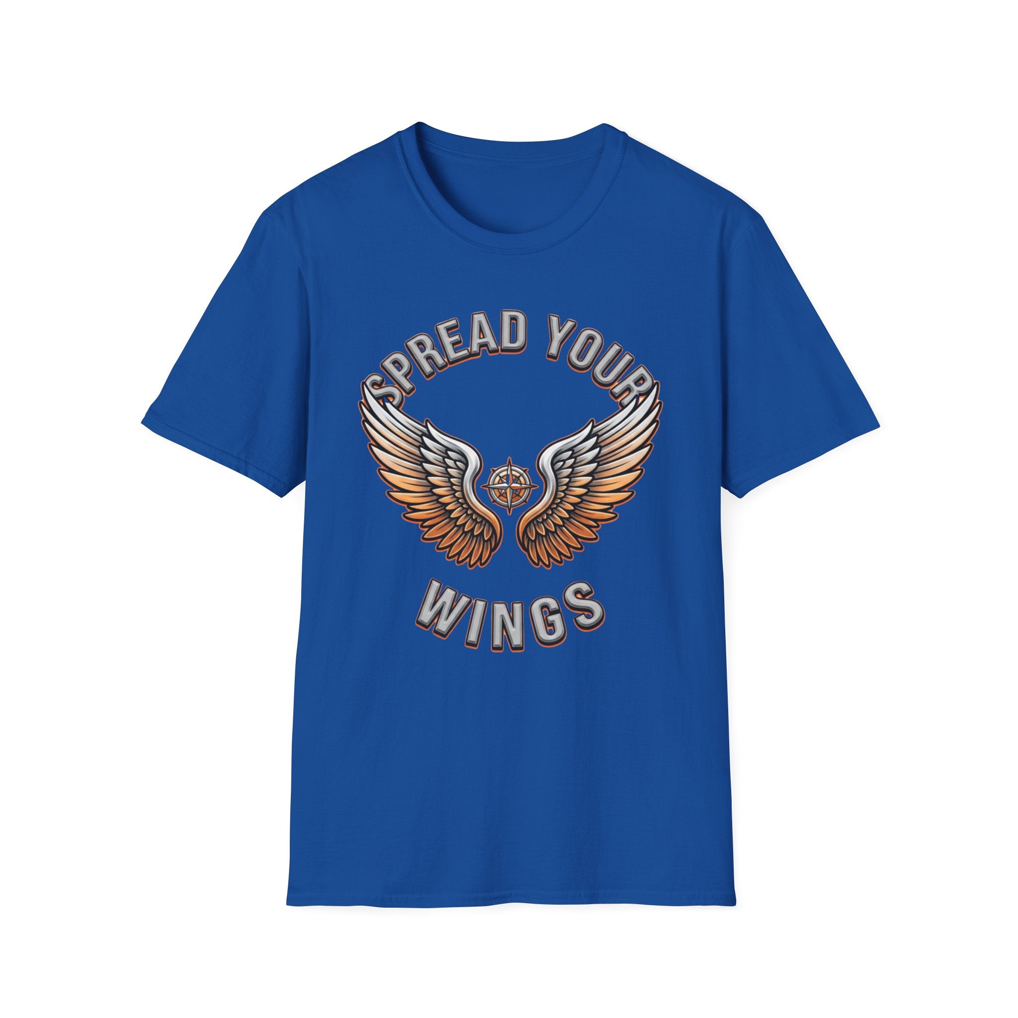 Spread Your Wings T-Shirt — Wings Orange (70)