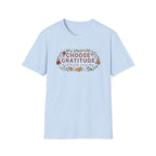 Choose Gratitude T-Shirt — Leaves & Flowers (29)