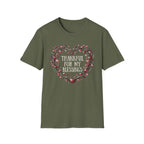 Thankful For My Blessing T-Shirt —  Heart Shaped Wreath (170)