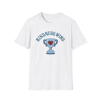 Kindness Wins T-Shirt — Blue Trophy (51)