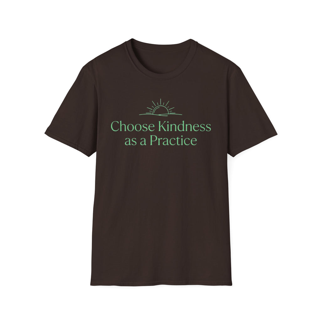 Choose Kindness As a Practice T-Shirt — Rising Sun (16)