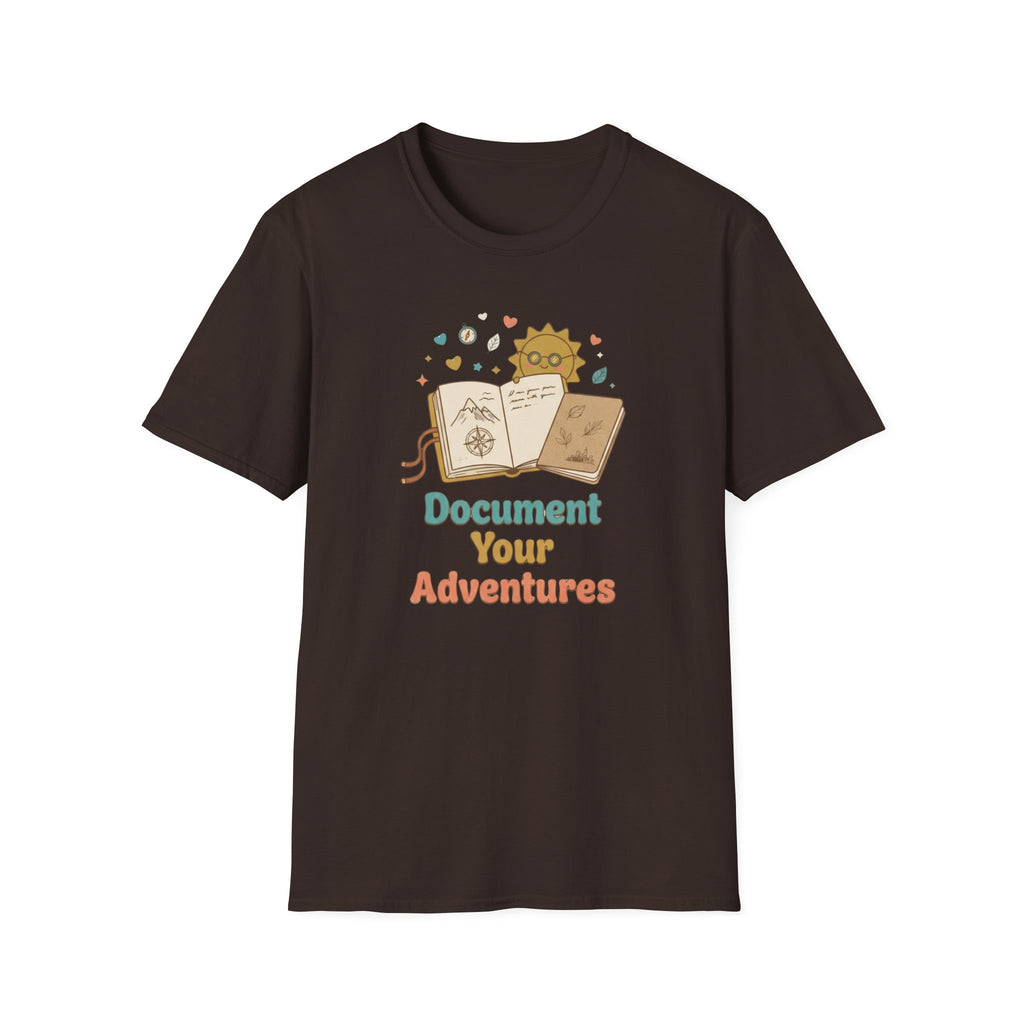 Document Your Adventures T-Shirt — Sun Books (91)