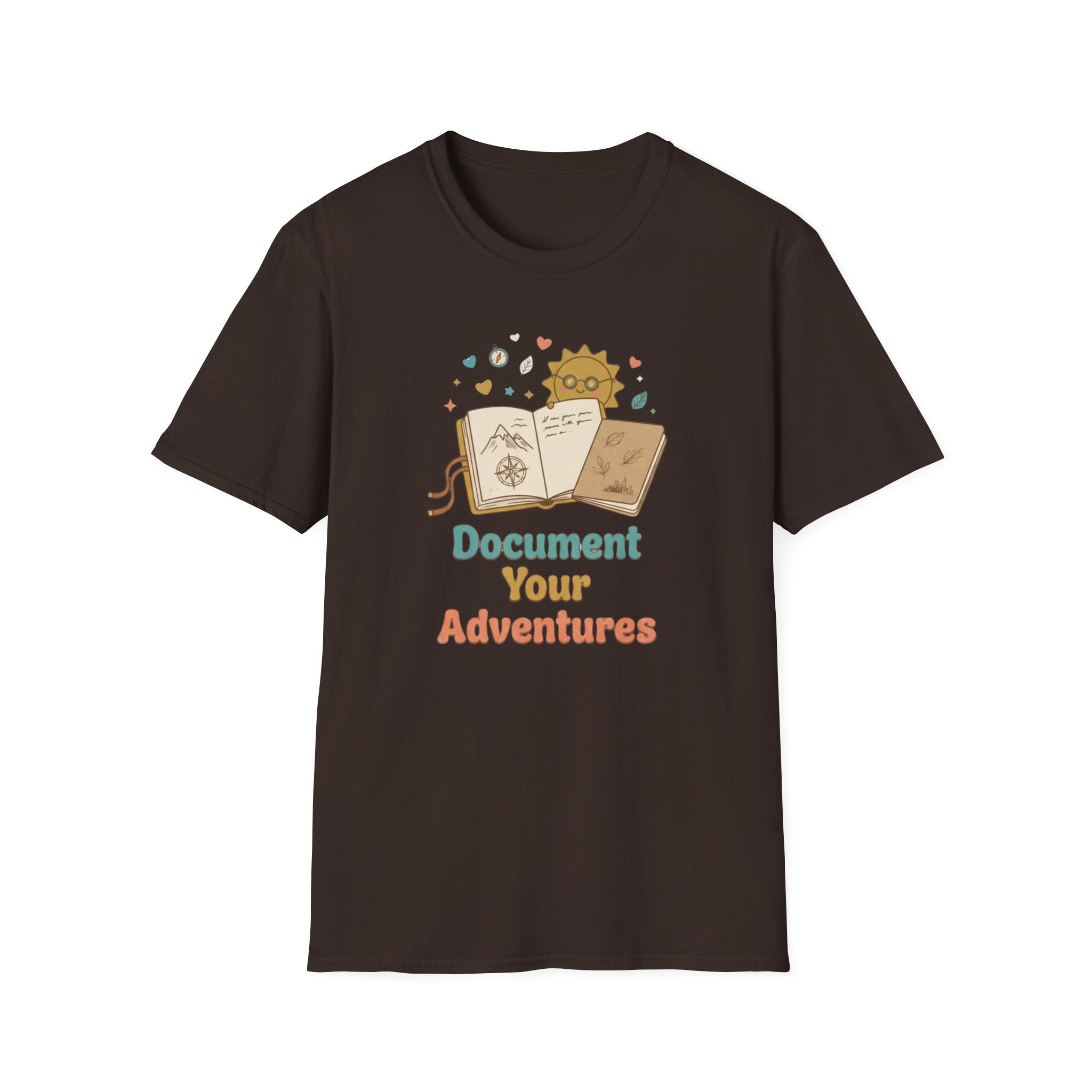 Document Your Adventures T-Shirt — Sun Books (91)