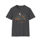 Rest Is Productive T-Shirt — Moon & Stars (32)