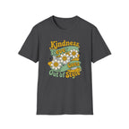 Kindness Never Goes Out Of Style T-Shirt — Stars & Flowers (56)