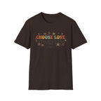 Choose Love Every Single Day T-Shirt — Flowers & Stars (23)