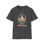 Prioritize Your Well-being T-Shirt — Meditation (94)