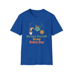 Nurture Yourself Grow Every Day T-Shirt — Stars Water Can Flower (88)