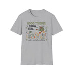 Good Things Grow Here T-Shirt — Watering Can Flowers (36)