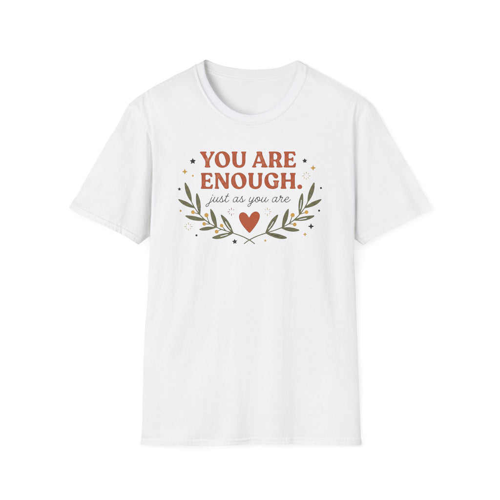 You Are Enough T-Shirt —Stars Leaves Heart (39)