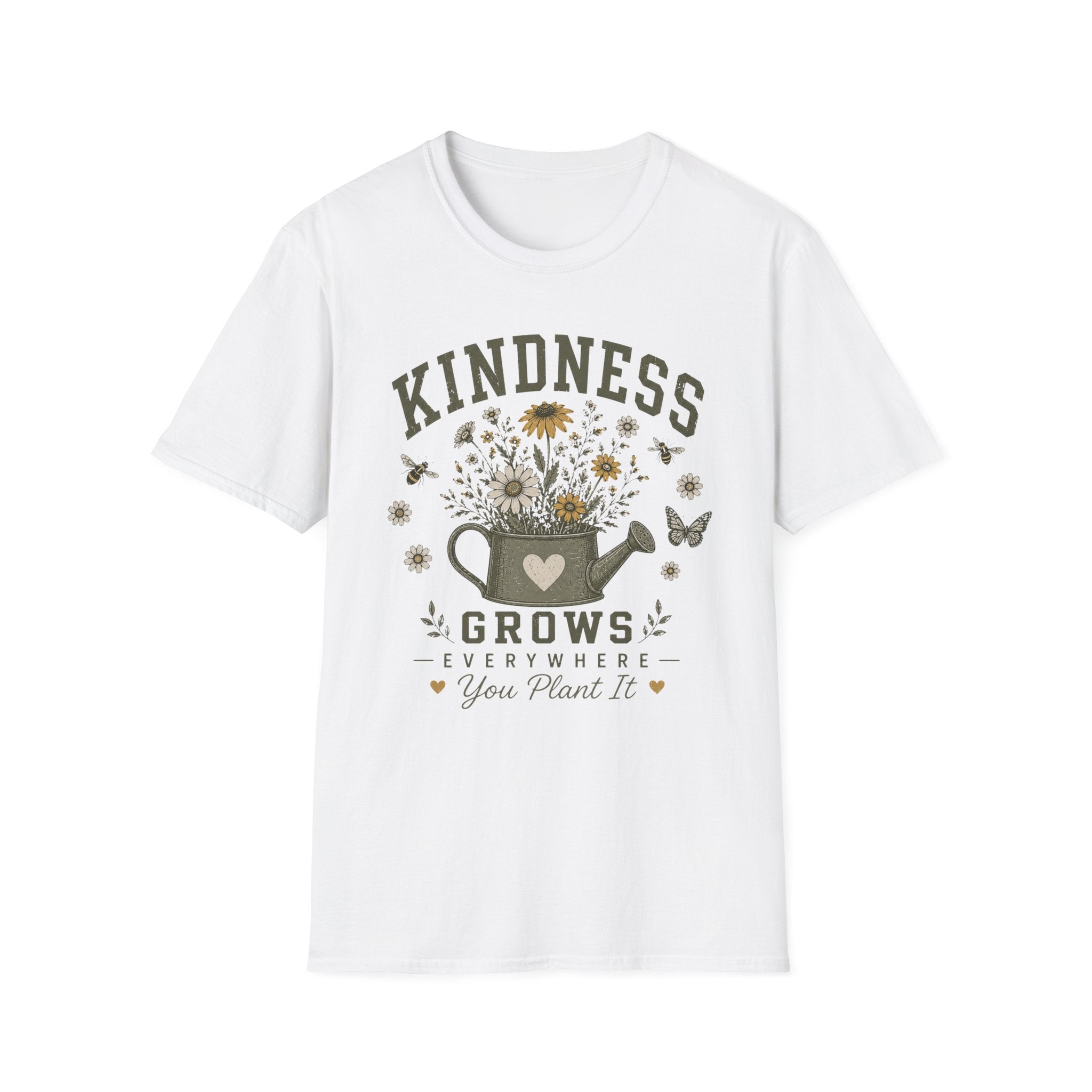 Kindness Grows T-Shirt — Watering Can (1)