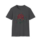 Rose Green Stem T-Shirt — Rose (103)