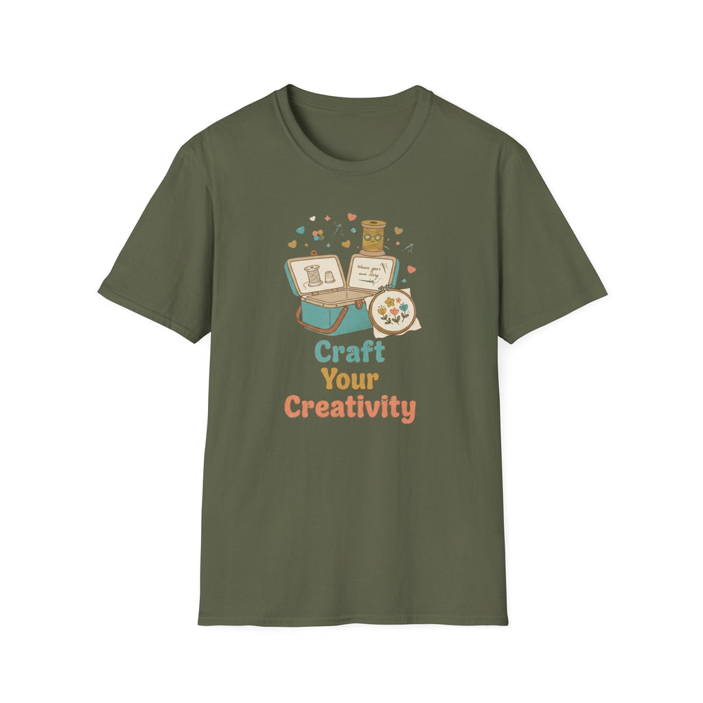 Craft Your Creativity T-Shirt — Hearts & Yarn (92)