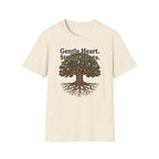 Gentle Hearts Strong Roots T-Shirt — Birds Tree Roots (95)