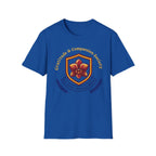 Gratitude & Compassion Society T-Shirt — Crest & Orchid (15)