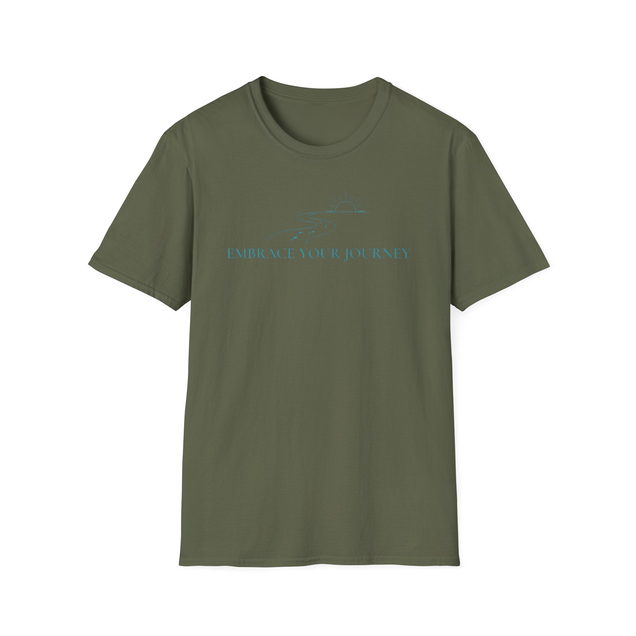 Embrace Your Journey T-shirt — Road & Sun (112)