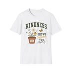 Kindness Grows T-Shirt — Butterfly Potted Daisy (2)