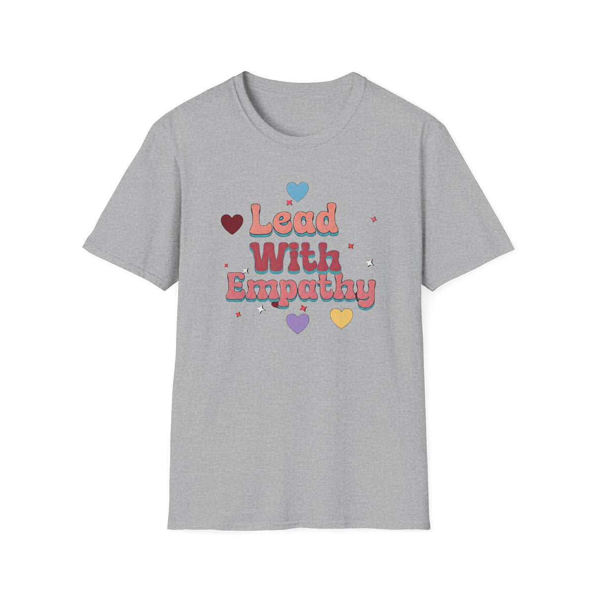 Lead With Empathy T-Shirt — Heart (149)