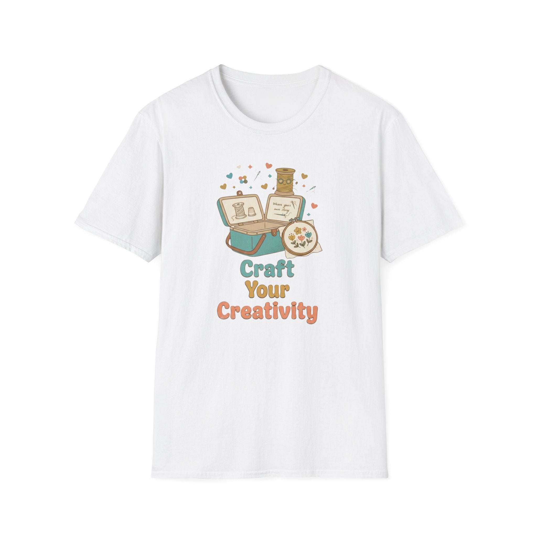 Craft Your Creativity T-Shirt — Hearts & Yarn (92)