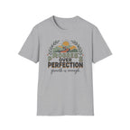 Progress Over Perfection T-Shirt — Road Mountain & Sun (31)