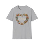 Thankful T-Shirt — Heart Shaped Wreath (171)