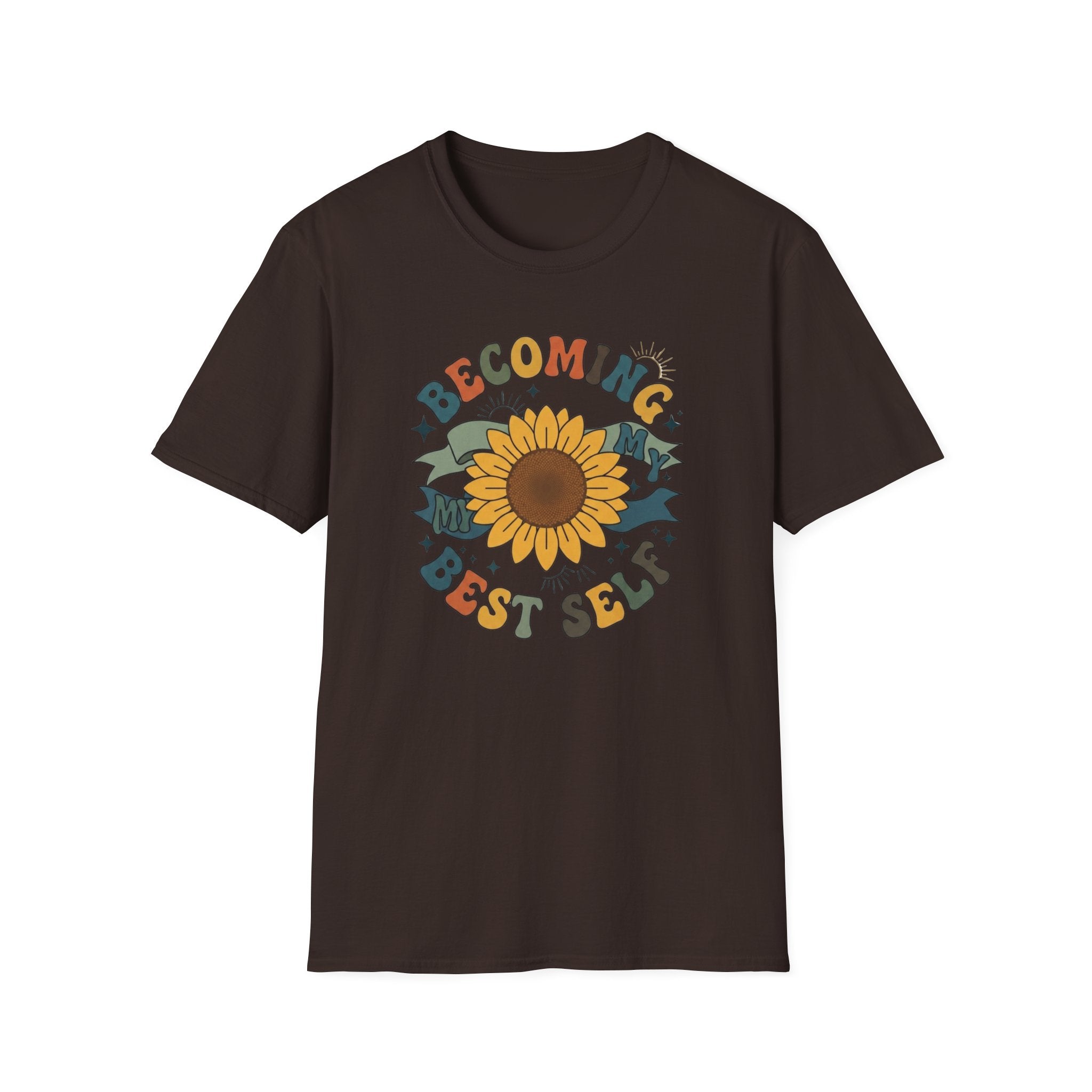 Becoming My Best Self T-Shirt — Sunflower (67)
