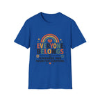 Everyone Belongs T-Shirt — Rainbow & Hearts (4)