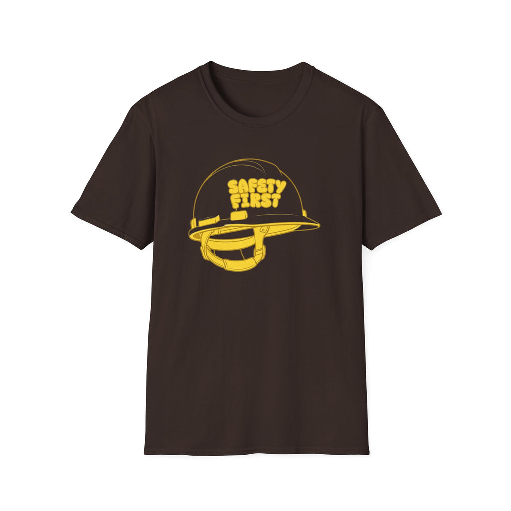 Safety First T-Shirt — Construction Hat (172)