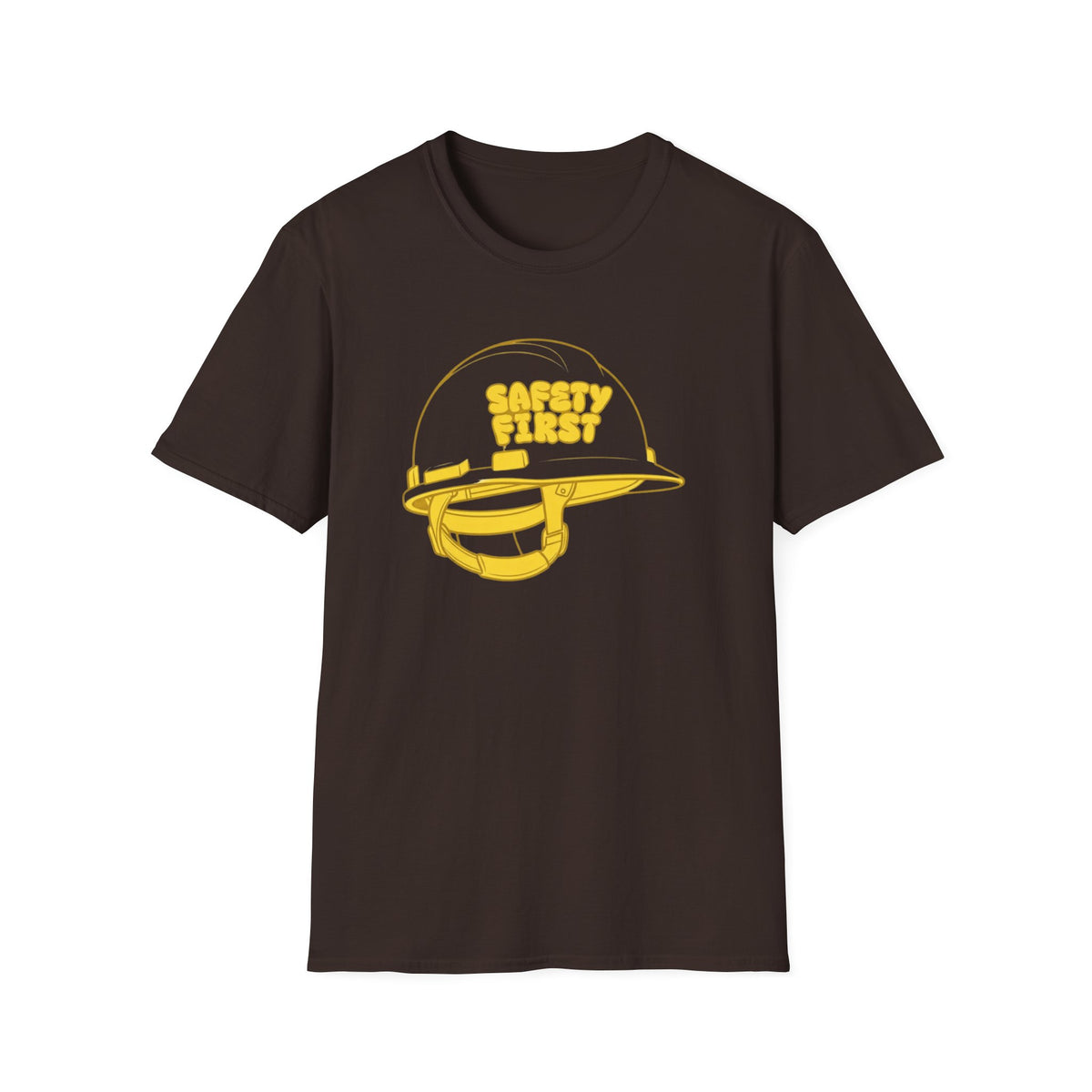 Safety First T-Shirt — Construction Hat (172)
