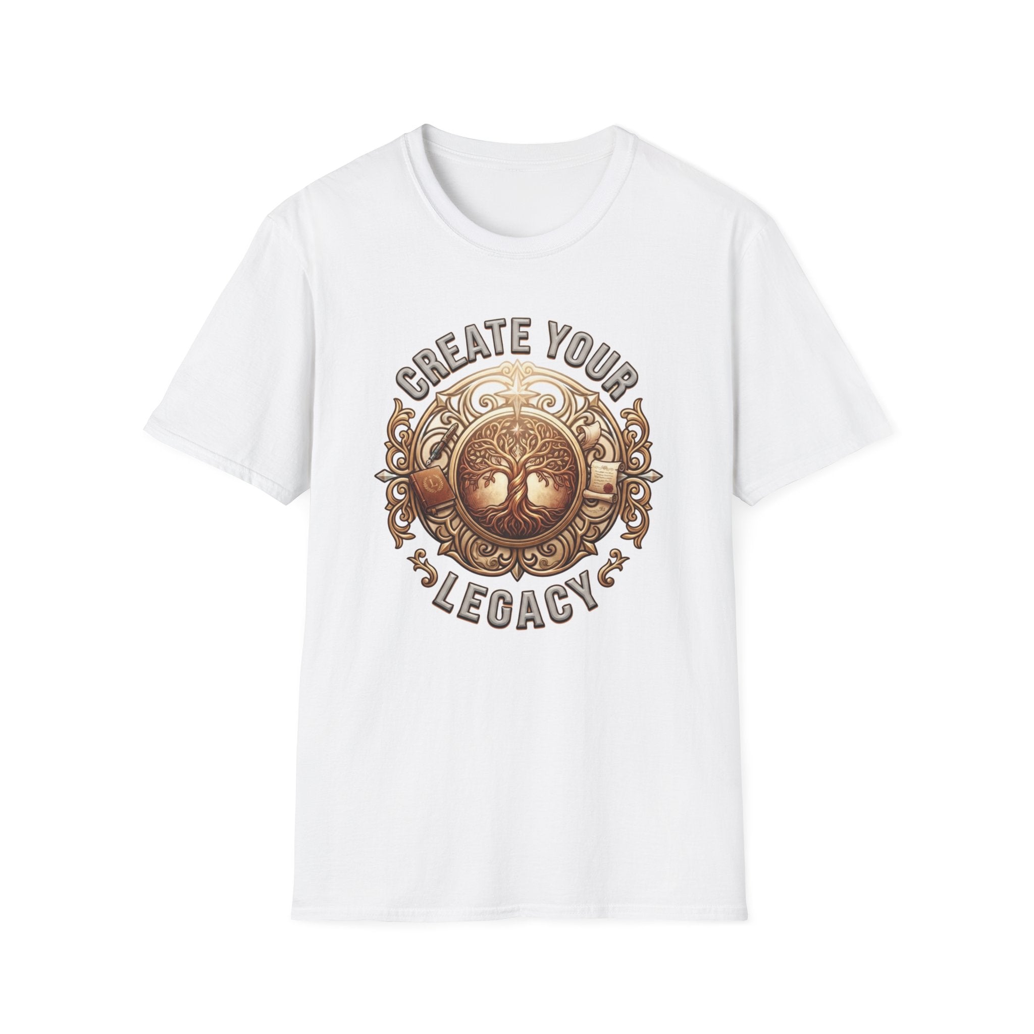 Create Your Own Legacy T-Shirt — Tree Emblem (76)