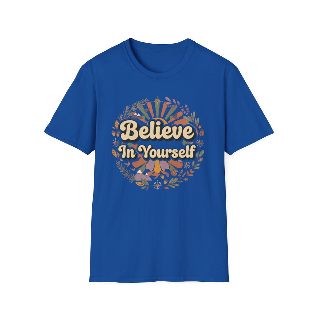 Believe In Yourself T-Shirt — Acorn Leaves (79)