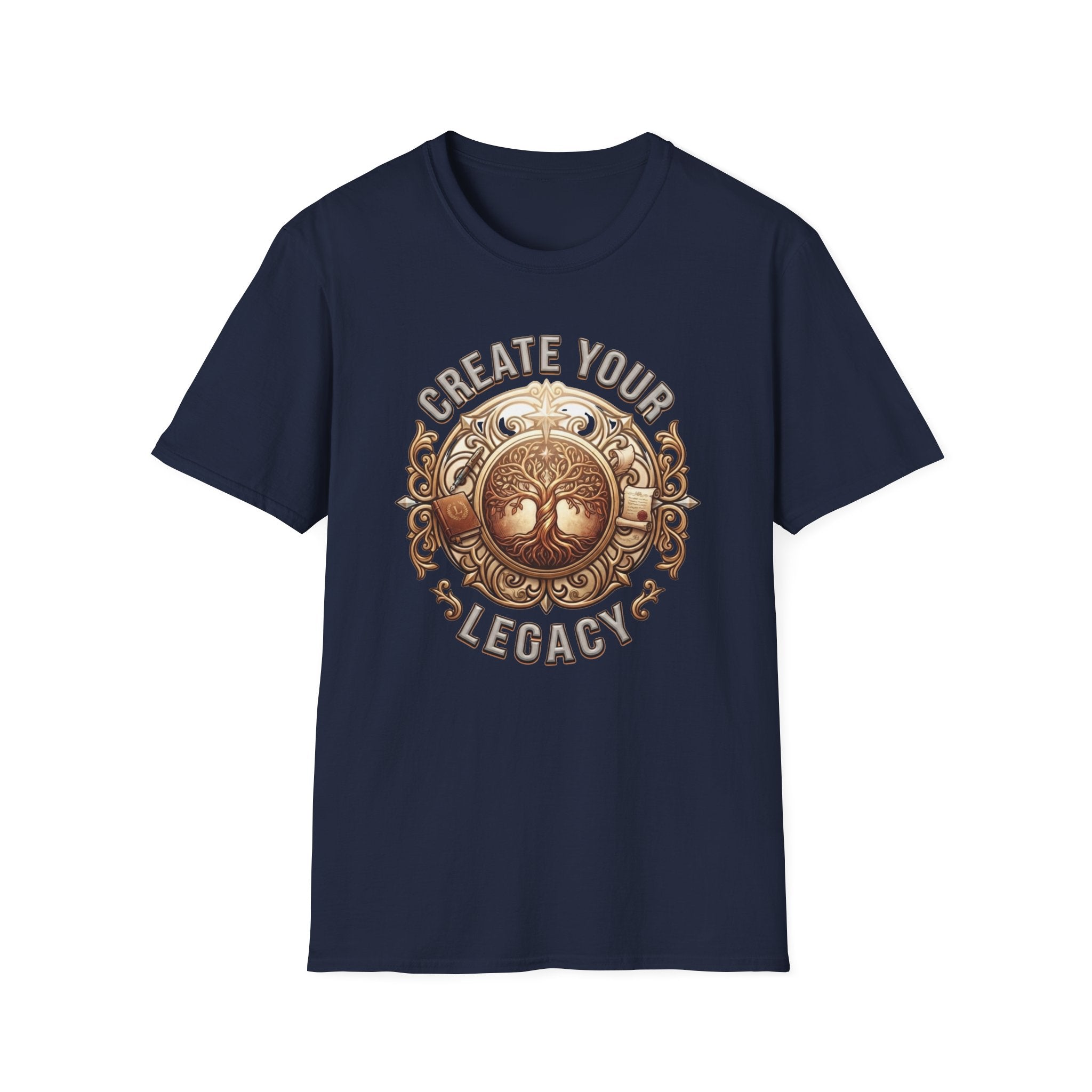 Create Your Own Legacy T-Shirt — Tree Emblem (76)