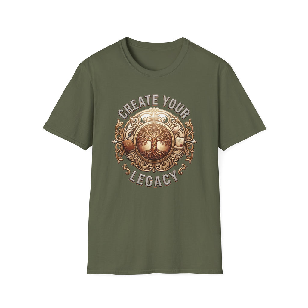 Create Your Own Legacy T-Shirt — Tree Emblem (76)