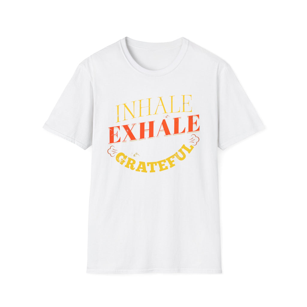 Inhale Exhale Grateful T-Shirt — Breath (141)