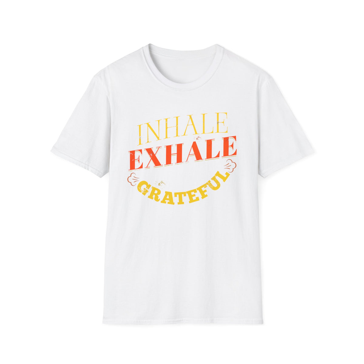 Inhale Exhale Grateful T-Shirt — Breath (141)