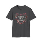 Thankful For My Blessing T-Shirt —  Heart Shaped Wreath (170)