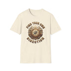 Find Your Direction T-Shirt — Compass Emblem (73)