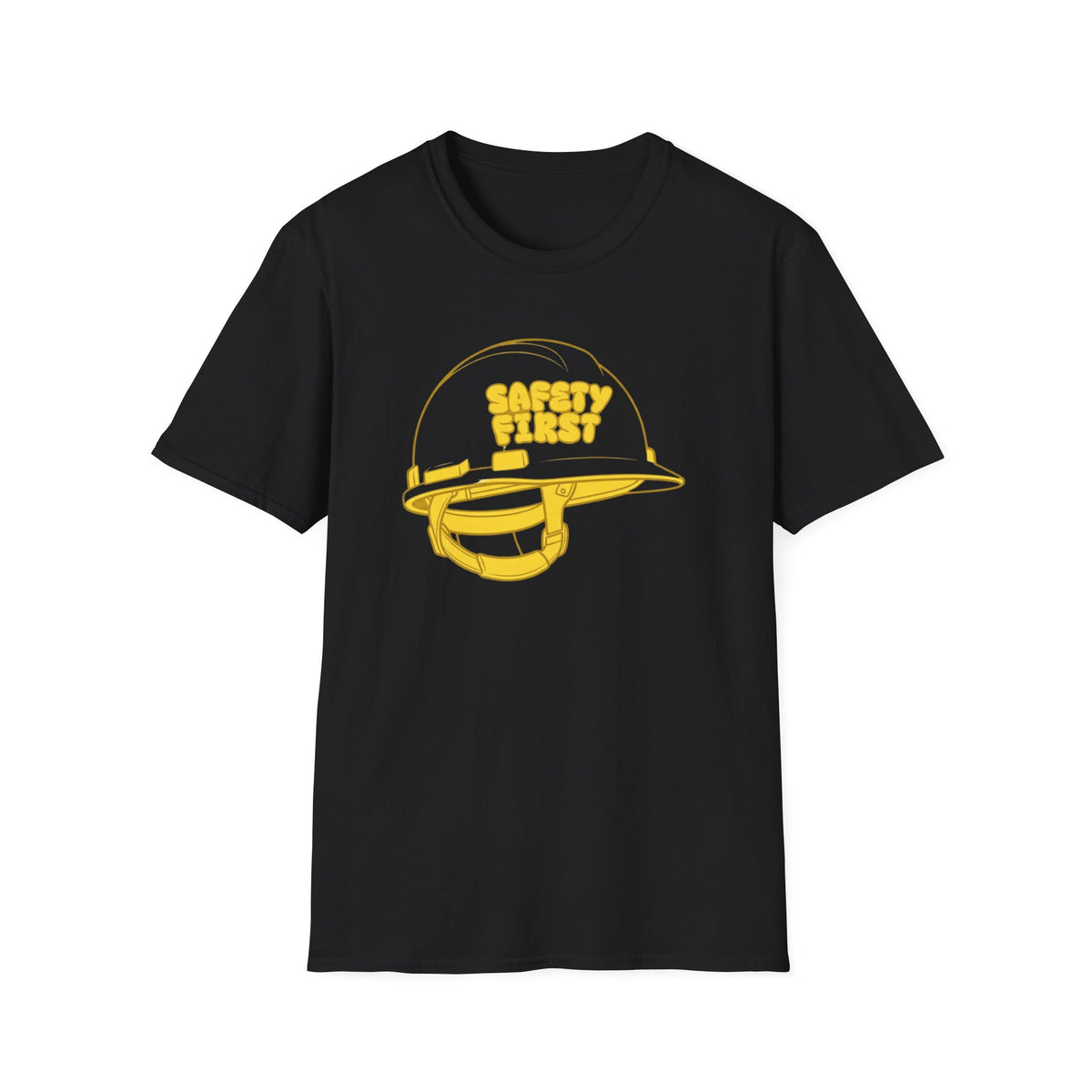 Safety First T-Shirt — Construction Hat (172)