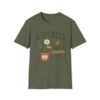 Kindness Grows T-Shirt — Butterfly Potted Daisy (2)