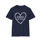 Thankful For Today T-Shirt — Heart (175)