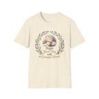 Begin Your Day With A Grateful Heart T-Shirt — Lavender Acorns (98)